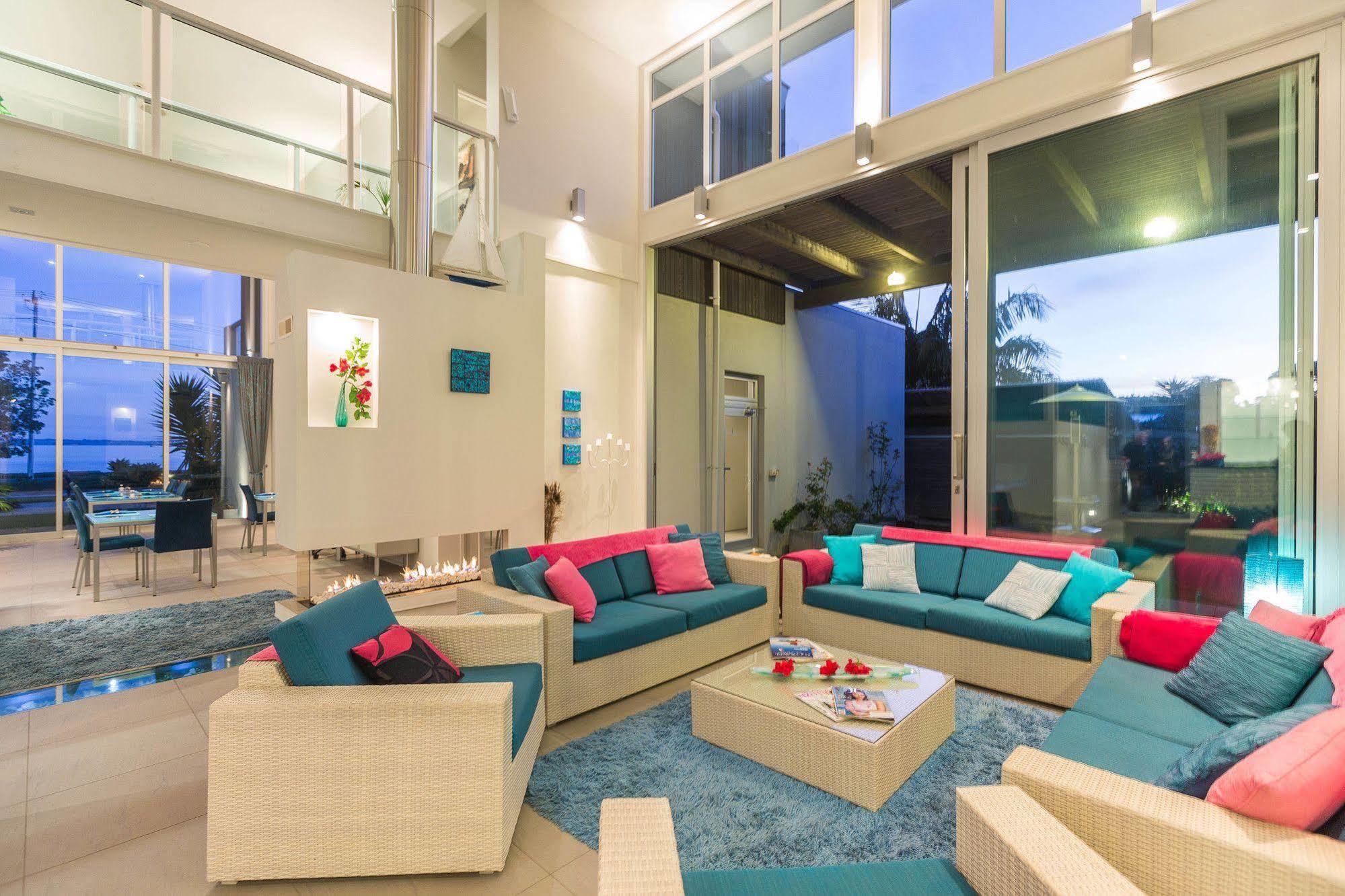 Waiheke Waterfront Lodge Oneroa Exterior foto